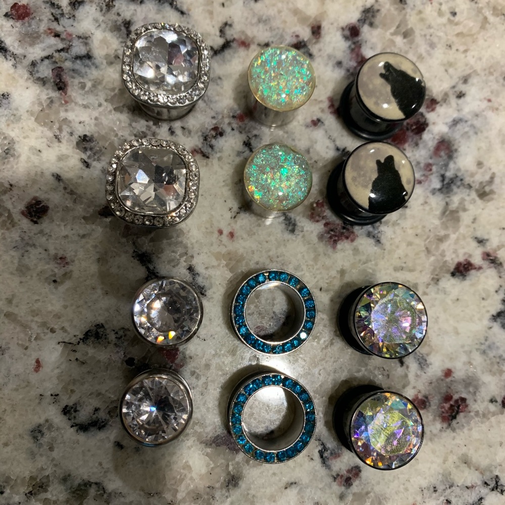 Half inch gauges/plugs